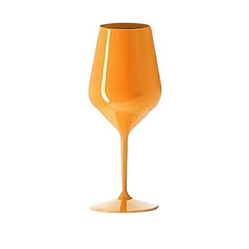 COLOR CALICE INFRANGIBILE WINE COCKTAIL 47 CL GOLDPLAST-Arancione