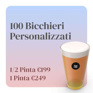 Promo Bicchieri Birra con Logo